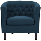 Prospect Upholstered Fabric Armchair Azure EEI-2551-AZU