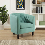 Prospect Upholstered Fabric Armchair Laguna EEI-2551-LAG