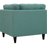 Empress Upholstered Fabric Corner Sofa Laguna EEI-2610-LAG