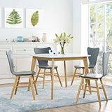 Stratum 40" Dining Table White EEI-2669-WHI