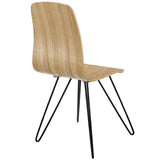 Drift Bentwood Dining Side Chair Natural EEI-2671-NAT