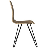 Drift Bentwood Dining Side Chair Walnut EEI-2671-WAL