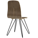 Drift Bentwood Dining Side Chair Walnut EEI-2671-WAL