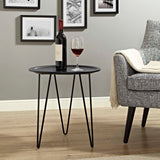 Digress Side Table Black EEI-2677-BLK