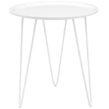 Digress Side Table White EEI-2677-WHI