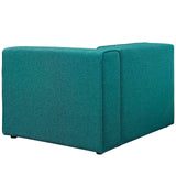 Mingle Fabric Right-Facing Sofa Teal EEI-2722-TEA