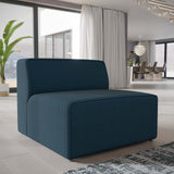 Mingle Fabric Armless Blue EEI-2724-BLU