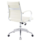 Jive Mid Back Office Chair White EEI-273-WHI