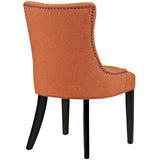 Regent Dining Side Chair Fabric Set of 2 Orange EEI-2743-ORA-SET
