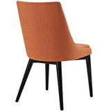 viscount Dining Side Chair Fabric Set of 2 Orange EEI-2745-ORA-SET