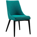 viscount Dining Side Chair Fabric Set of 2 Teal EEI-2745-TEA-SET