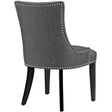 Marquis Dining Side Chair Fabric Set of 2 Gray EEI-2746-GRY-SET