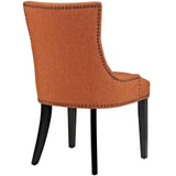 Marquis Dining Side Chair Fabric Set of 2 Orange EEI-2746-ORA-SET