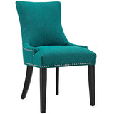 Marquis Dining Side Chair Fabric Set of 2 Teal EEI-2746-TEA-SET