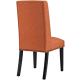 Baron Dining Chair Fabric Set of 2 Orange EEI-2748-ORA-SET