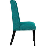 Baron Dining Chair Fabric Set of 2 Teal EEI-2748-TEA-SET