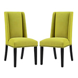 Baron Dining Chair Fabric Set of 2 Wheatgrass EEI-2748-WHE-SET