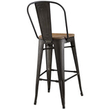 Promenade Bar Stool Brown EEI-2814-BRN