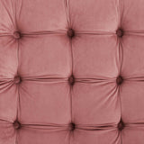 Suggest Button Tufted Performance Velvet Lounge Chair Dusty Rose EEI-3001-DUS