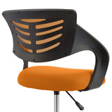 Thrive Mesh Drafting Chair Orange EEI-3040-ORA