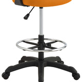 Thrive Mesh Drafting Chair Orange EEI-3040-ORA