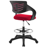 Thrive Mesh Drafting Chair Red EEI-3040-RED