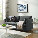 Activate Upholstered Fabric Sofa Gray EEI-3044-GRY