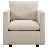 Activate Upholstered Fabric Armchair Beige EEI-3045-BEI