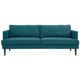 Agile Upholstered Fabric Sofa Teal EEI-3057-TEA
