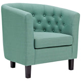 Prospect 2 Piece Upholstered Fabric Armchair Set Laguna EEI-3150-LAG-SET