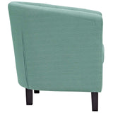 Prospect 2 Piece Upholstered Fabric Armchair Set Laguna EEI-3150-LAG-SET