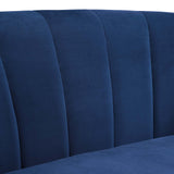 Prospect Channel Tufted Performance Velvet Armchair Navy EEI-3188-NAV