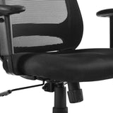 Forge Mesh Office Chair Black EEI-3195-BLK