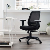 Forge Mesh Office Chair Black EEI-3195-BLK