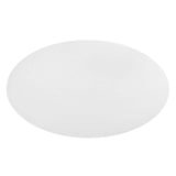 Modway Furniture Lippa 78" Oval Wood Dining Table Default Title EEI-3255-GLD-WHI