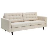 Empress Sofa and Loveseat Set of 2 Beige EEI-3317-BEI