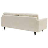 Empress Sofa and Loveseat Set of 2 Beige EEI-3317-BEI