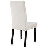 Confer Dining Side Chair Fabric Set of 4 Beige EEI-3326-BEI
