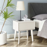 Render End Table White EEI-3345-WHI