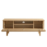 Render 46" TV Stand Oak EEI-3346-OAK