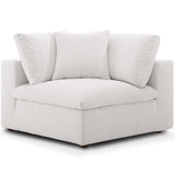 Commix Down Filled Overstuffed 4 Piece Sectional Sofa Set Beige EEI-3357-BEI