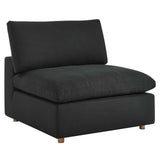 Modway Furniture Commix Down Filled Overstuffed 6-Piece Sectional Sofa XRXT Black EEI-3362-BLK