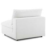 Commix Down Filled Overstuffed 6-Piece Sectional Sofa White EEI-3362-WHI