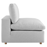 Modway Furniture Commix Down Filled Overstuffed 7-Piece Sectional Sofa XRXT Light Gray EEI-3364-LGR