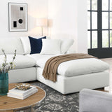 Modway Furniture Commix Down Filled Overstuffed 7-Piece Sectional Sofa XRXT Pure White EEI-3364-PUW
