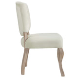 Array Dining Side Chair Set of 4 Ivory EEI-3382-IVO