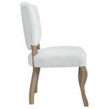 Array Dining Side Chair Set of 2 White EEI-3383-WHI