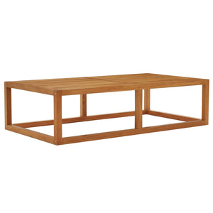 Newbury Outdoor Patio Premium Grade A Teak Wood Coffee Table Natural EEI-3424-NAT