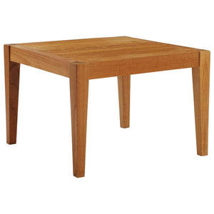 Northlake Outdoor Patio Premium Grade A Teak Wood Side Table Natural EEI-3431-NAT