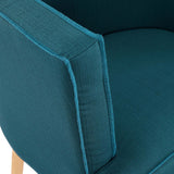 Anders Upholstered Fabric Accent Chair Azure EEI-3432-AZU